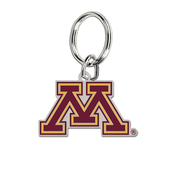 Minnesota Golden Gophers Cloisonne Key Ring Carded