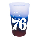 Philadelphia 76ers 16 oz Silicone Pint Glass