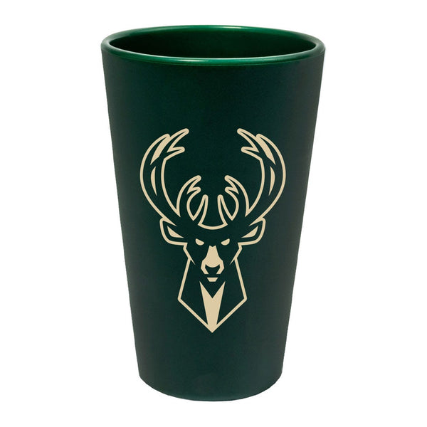 Milwaukee Bucks 16 oz Silicone Pint Glass