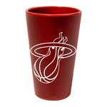 Miami Heat 16 oz Silicone Pint Glass