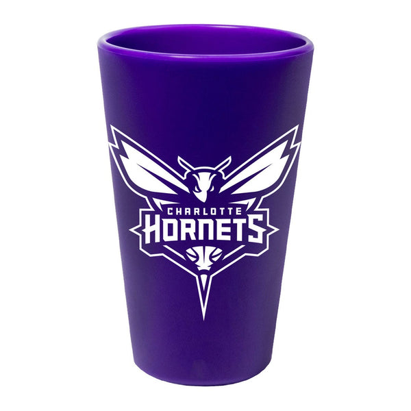 Charlotte Hornets 16 oz Silicone Pint Glass