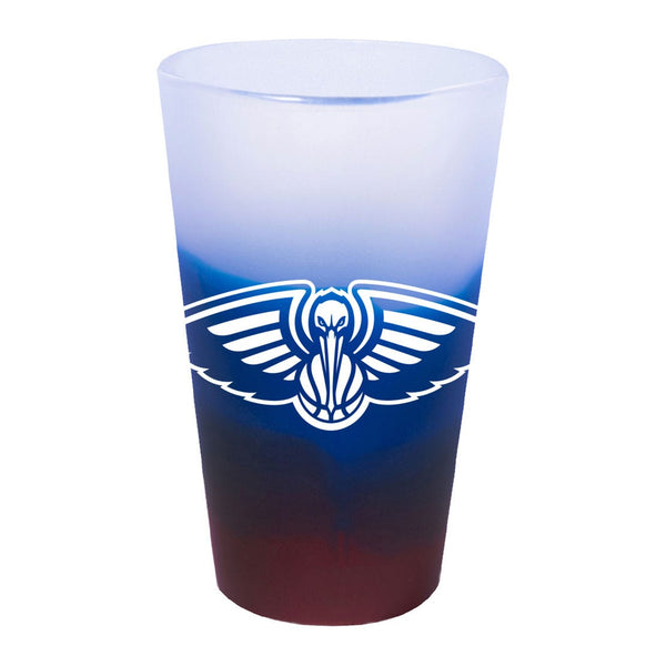 New Orleans Pelicans 16 oz Silicone Pint Glass