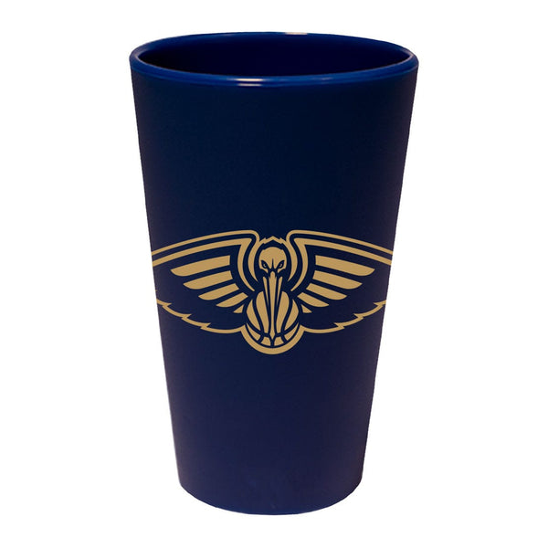 New Orleans Pelicans 16 oz Silicone Pint Glass