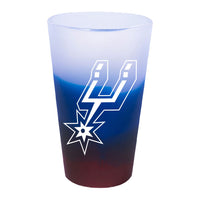 San Antonio Spurs 16 oz Silicone Pint Glass