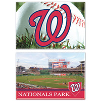 Washington Nationals Rectangle Magnet, 2pack 2" x 3"