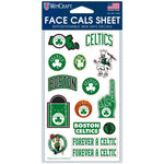 Boston Celtics Face Cals 4" x 7"