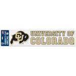 Wholesale-Colorado Buffaloes Perfect Cut Decals 4" x 17"