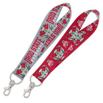 Wholesale-Ohio State Buckeyes Stadium Lanyard Key Strap 1"