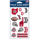 Wholesale-Ohio State Buckeyes Face Cals 4" x 7"