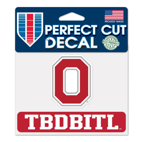 Wholesale-Ohio State Buckeyes Perfect Cut Color Decal 4.5" x 5.75"