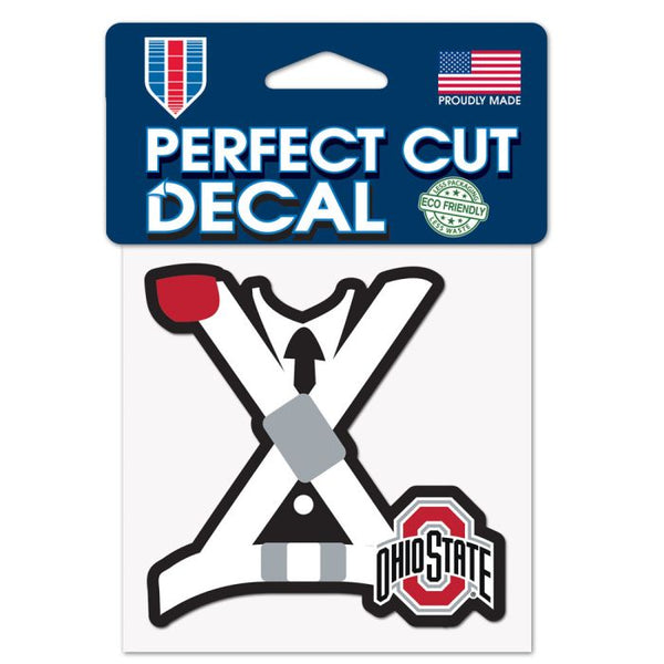 Wholesale-Ohio State Buckeyes Perfect Cut Color Decal 4" x 4"