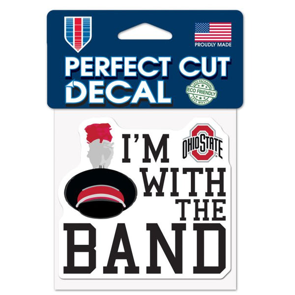 Wholesale-Ohio State Buckeyes Perfect Cut Color Decal 4" x 4"