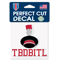 Wholesale-Ohio State Buckeyes Perfect Cut Color Decal 4" x 4"