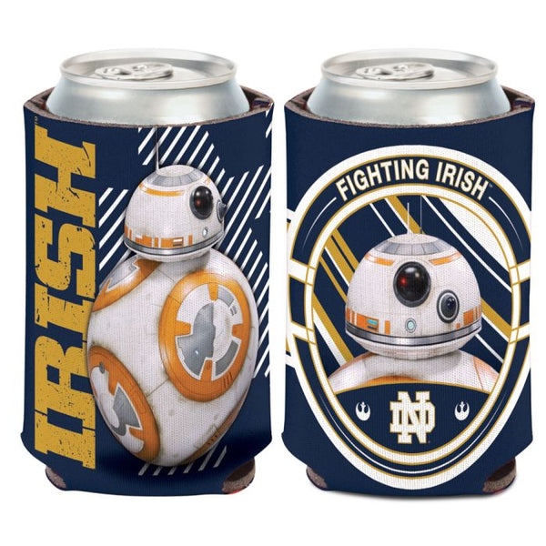 Wholesale-Notre Dame Fighting Irish / Star Wars BB8 Can Cooler 12 oz.