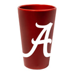 Alabama Crimson Tide DARK RED 16 oz Silicone Pint Glass