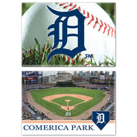 Detroit Tigers Rectangle Magnet, 2pack 2" x 3"
