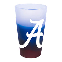 Alabama Crimson Tide 16 oz Silicone Pint Glass