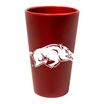 Arkansas Razorbacks 16 oz Silicone Pint Glass