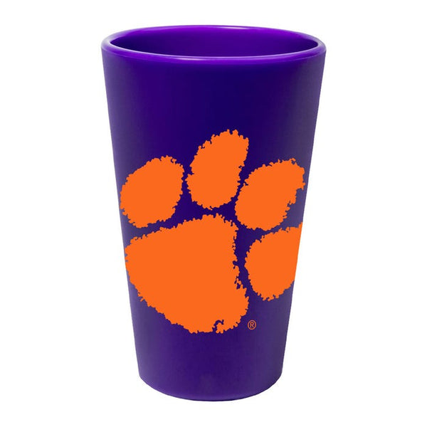 Clemson Tigers 16 oz Silicone Pint Glass