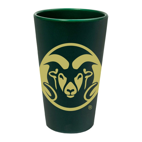 Colorado State Rams 16 oz Silicone Pint Glass