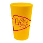 Kansas City Chiefs 16 oz Silicone Pint Glass
