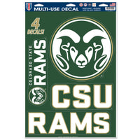 Colorado State Rams Multi-Use Decal 11" x 17"