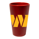 Washington Commanders 16 oz Silicone Pint Glass