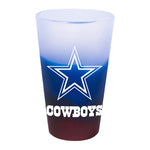 Dallas Cowboys 16 oz Silicone Pint Glass