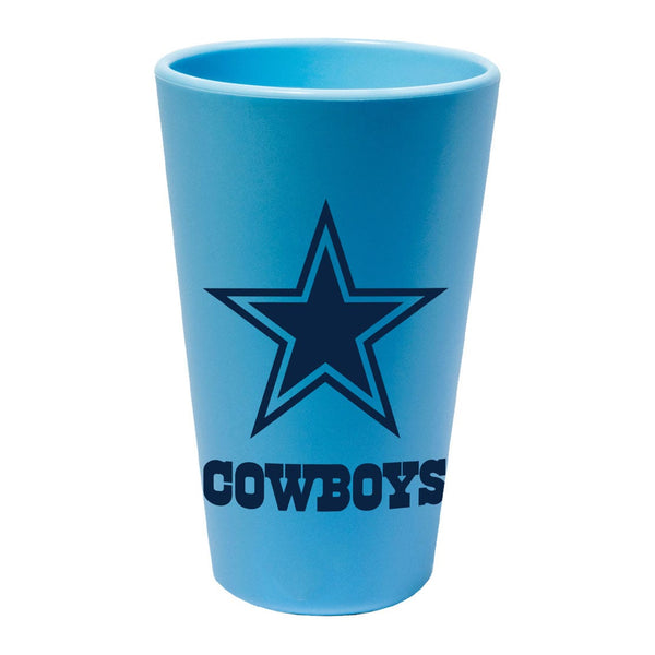 Dallas Cowboys 16 oz Silicone Pint Glass