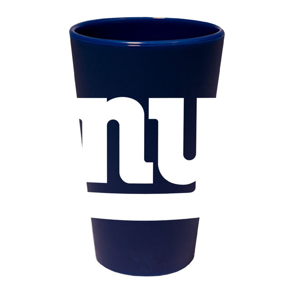 New York Giants 16 oz Silicone Pint Glass