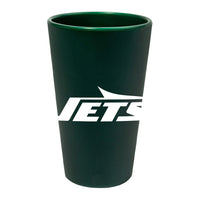 New York Jets 16 oz Silicone Pint Glass