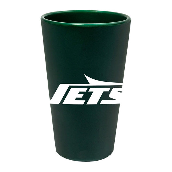 New York Jets 16 oz Silicone Pint Glass