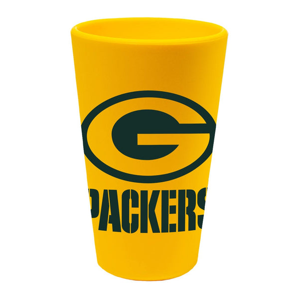 Green Bay Packers 16 oz Silicone Pint Glass
