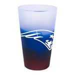 New England Patriots 16 oz Silicone Pint Glass