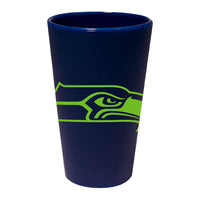 Seattle Seahawks 16 oz Silicone Pint Glass