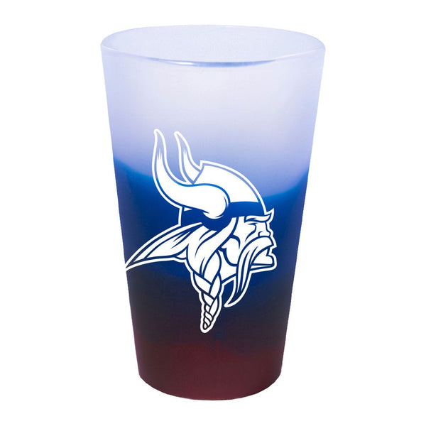 Minnesota Vikings 16 oz Silicone Pint Glass