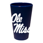 Ole Miss Rebels 16 oz Silicone Pint Glass
