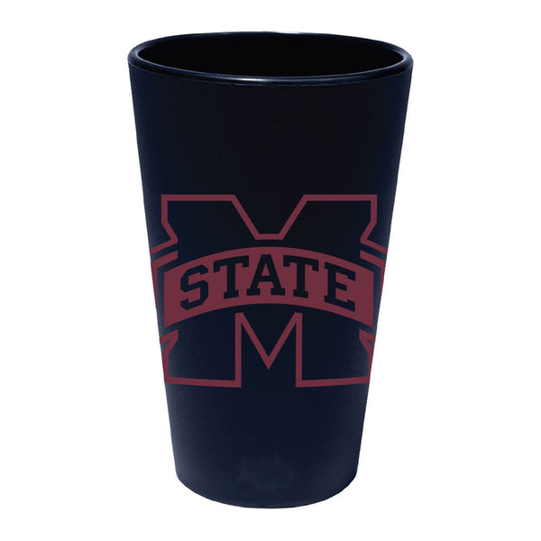 Mississippi State Bulldogs 16 oz Silicone Pint Glass