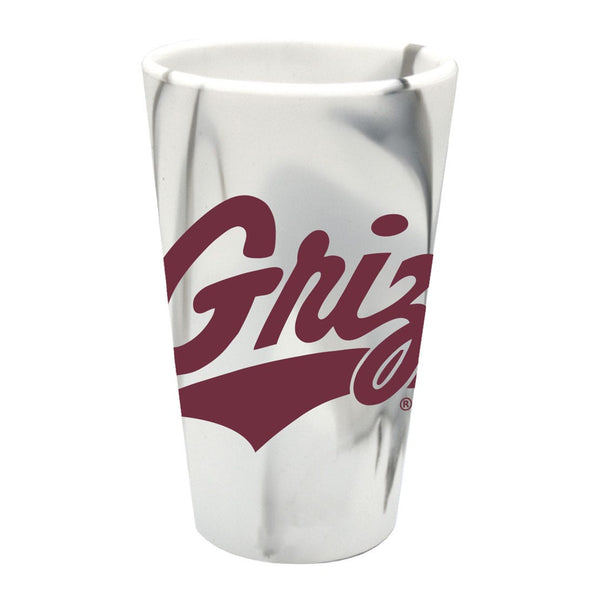 Montana Grizzlies 16 oz Silicone Pint Glass