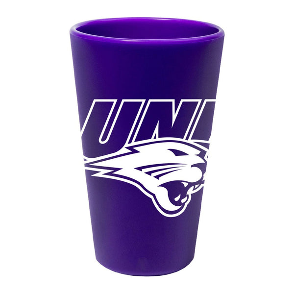 Northern Iowa Panthers 16 oz Silicone Pint Glass