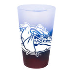 Gonzaga Bulldogs 16 oz Silicone Pint Glass