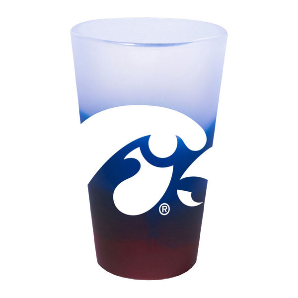 Iowa Hawkeyes 16 oz Silicone Pint Glass