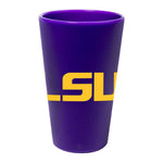 LSU Tigers 16 oz Silicone Pint Glass