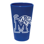Memphis Tigers 16 oz Silicone Pint Glass