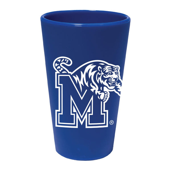 Memphis Tigers 16 oz Silicone Pint Glass