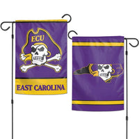 Wholesale-East Carolina Pirates Garden Flags 2 sided 12.5" x 18"