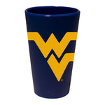 West Virginia Mountaineers 16 oz Silicone Pint Glass