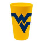 West Virginia Mountaineers 16 oz Silicone Pint Glass