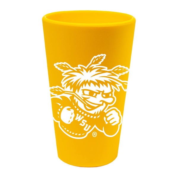 Wichita State Shockers 16 oz Silicone Pint Glass