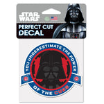 Chicago Cubs / Star Wars Darth Vader Perfect Cut Color Decal 4" x 4"